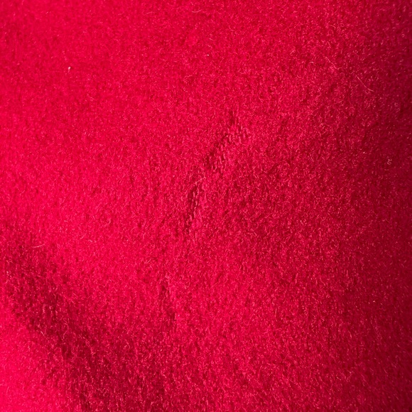 PENDLETON Vintage Red Long Wool Coat Luxury Old Money USA Classic Warm‎ Cozy 14 - Picture 9 of 10